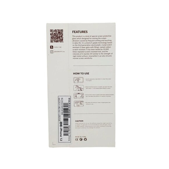 iphone 12 / 12 Pro Screen Protector 1 piece - Picture 3 of 3